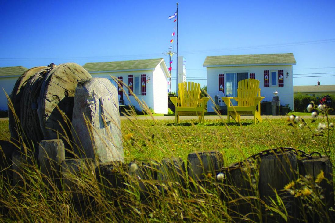 Les Cabines Du Phare Rimouski Exteriér fotografie